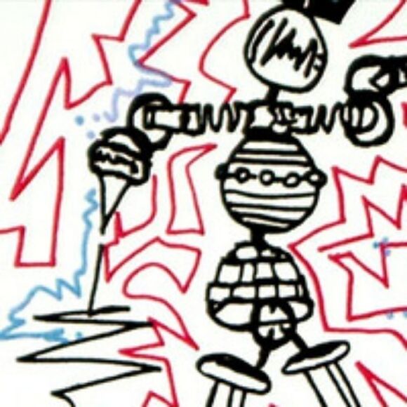 "Lovebot" : 3 color screen print - Picture 2 of 3